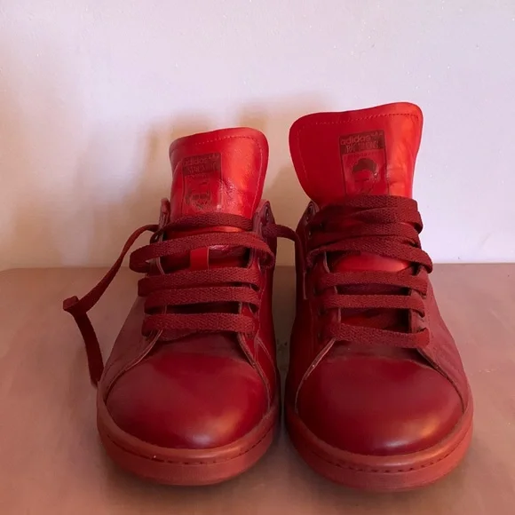 Smith Shoes Adidas Stan Smith Red Solid Adidas Shoes Adidas X Raf